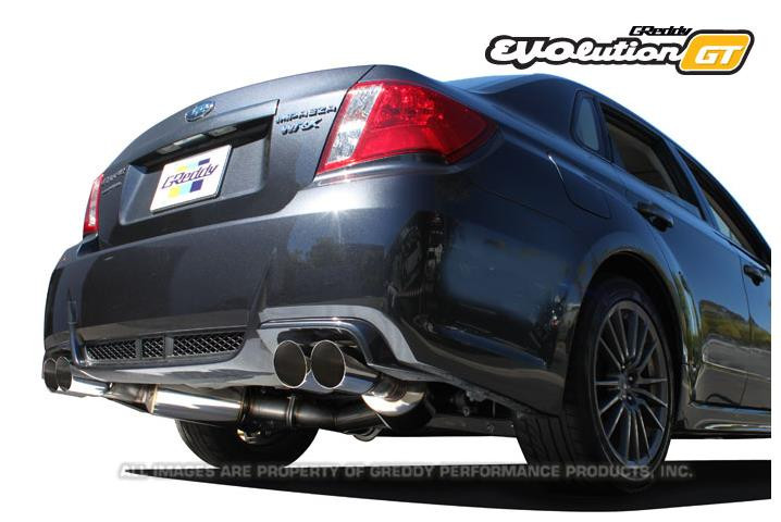 GReddy 11-14 Subaru STI Sedan Evolution GT Exhaust - 10168300 Photo - Primary
