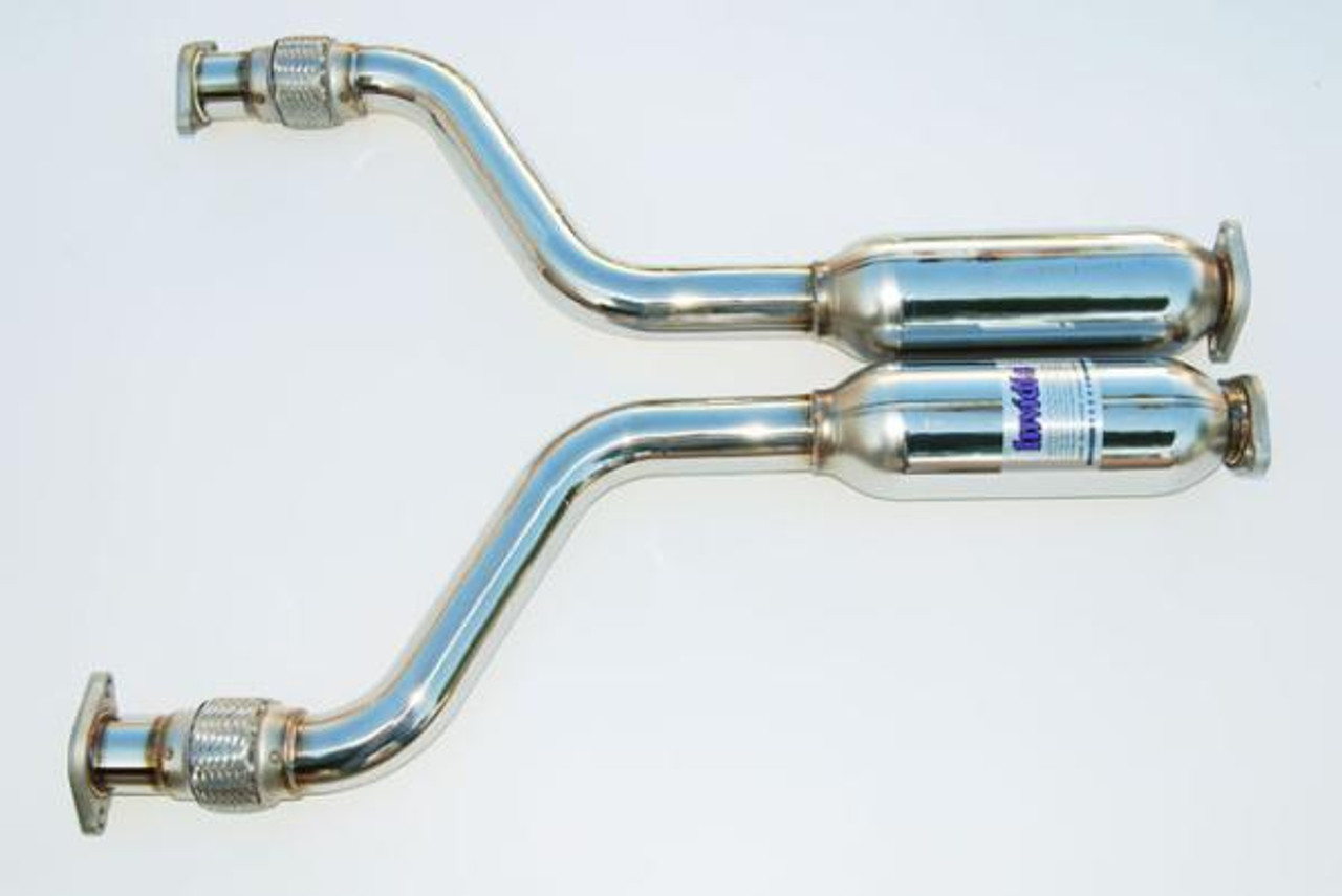 Invidia 02-08 Nissan 350z Gemini Rolled Titanium Tip Cat-back Exhaust - HS02N3ZGID Photo - Primary
