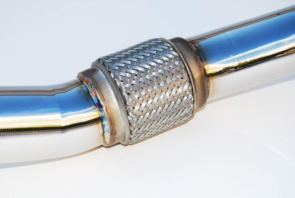 Invidia 08-09 WRX Sedan 76mm (101mm tip) REGULAR Titanium Tip Cat-back Exhaust - HS08SW4GTT Photo - Primary