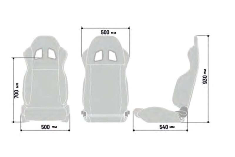 Sparco Seat R100 Black/Black - 009014NRNR Photo - Close Up
