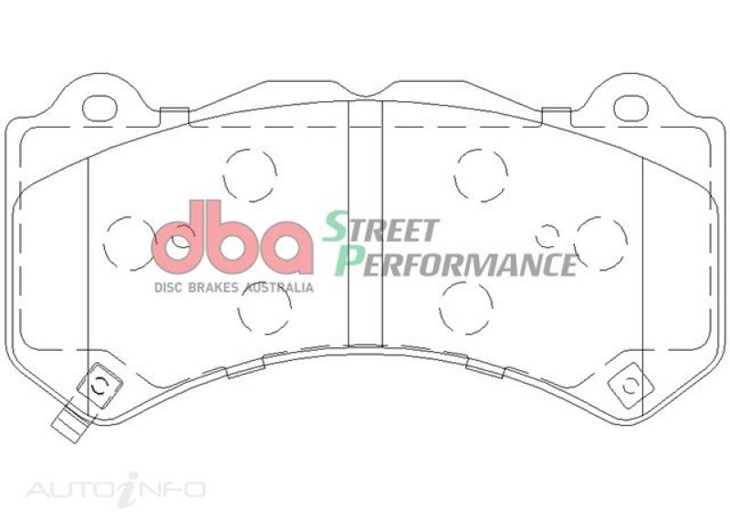 DBA 16+ Camaro SS/ZL1 6-Piston Caliper Front Street Performance Brake Pad Kit - DB2375SP User 1