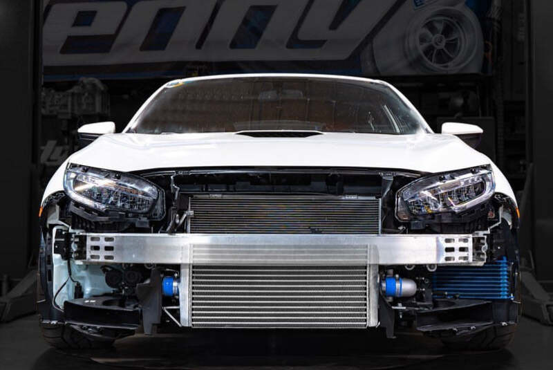 GReddy 17-19 Honda Civic Type R Transmission Oil Cooler Kit - 12058050 Photo - Close Up