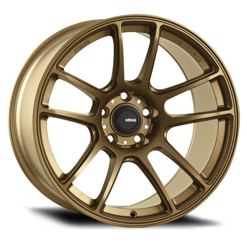 Konig Heliogram 18X8.5 5X112 ET42 Matte Bronze Knurled Bead Flow Formed - HL88512428 User 1