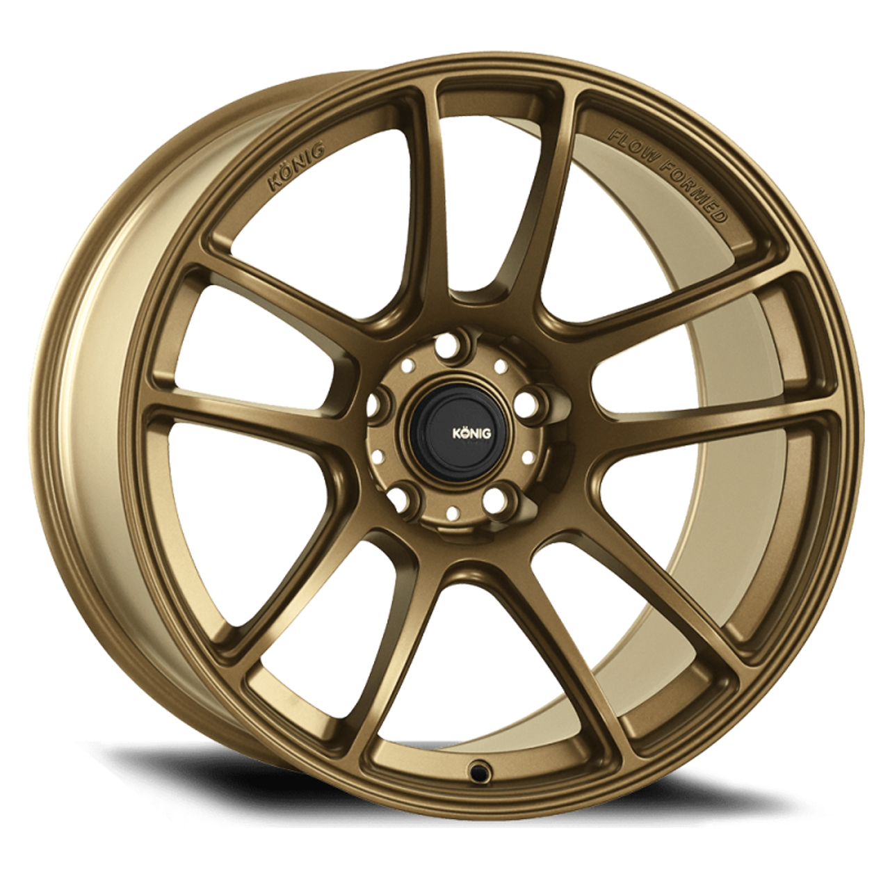 Konig Heliogram 18X8.5 5X114.3 ET42 Matte Bronze Knurled Bead Flow Formed - HL88514428 User 1