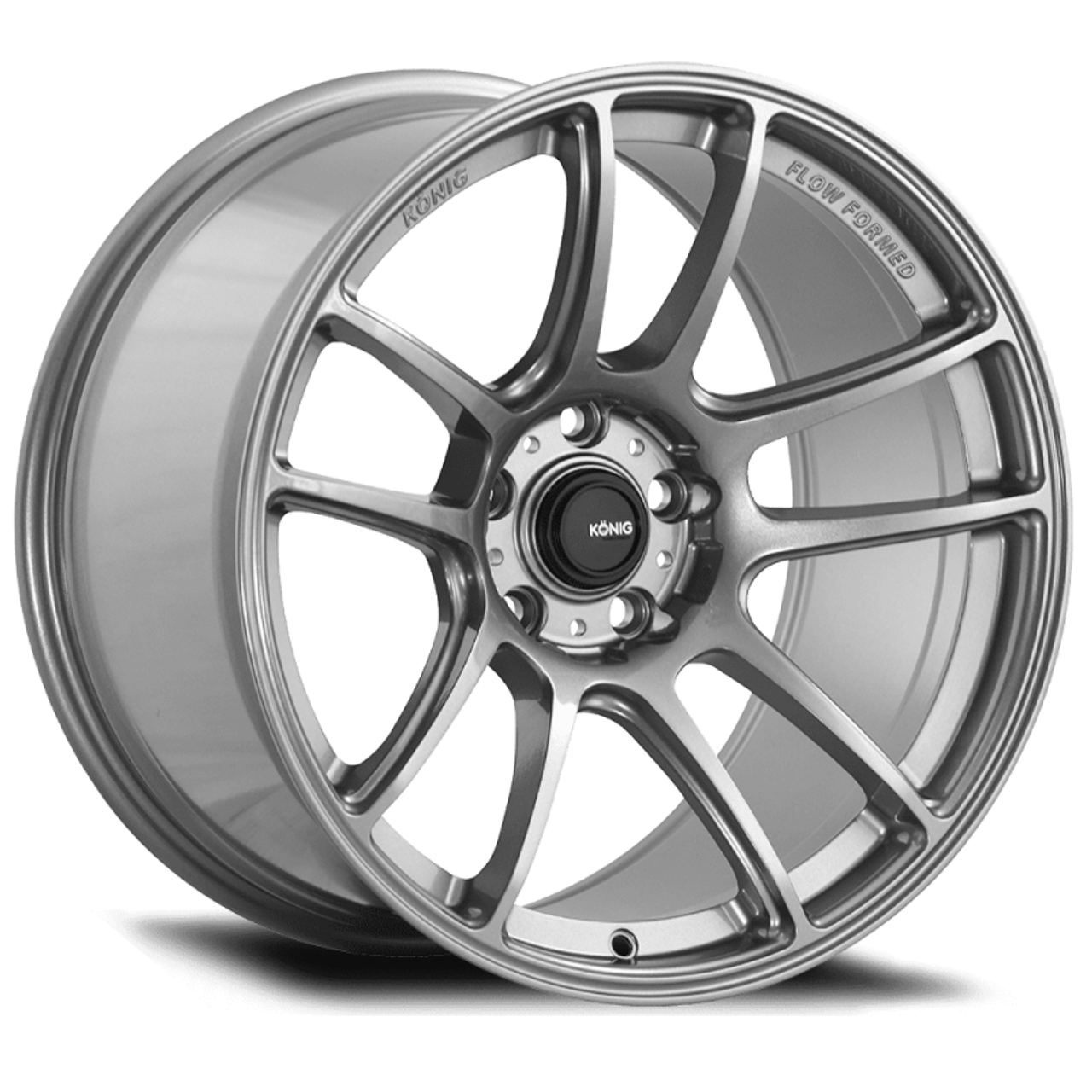 Konig Heliogram 17X9 5X114.3 ET38 Titanium Metallic Knurled Bead Flow Formed - HL9751438T User 1