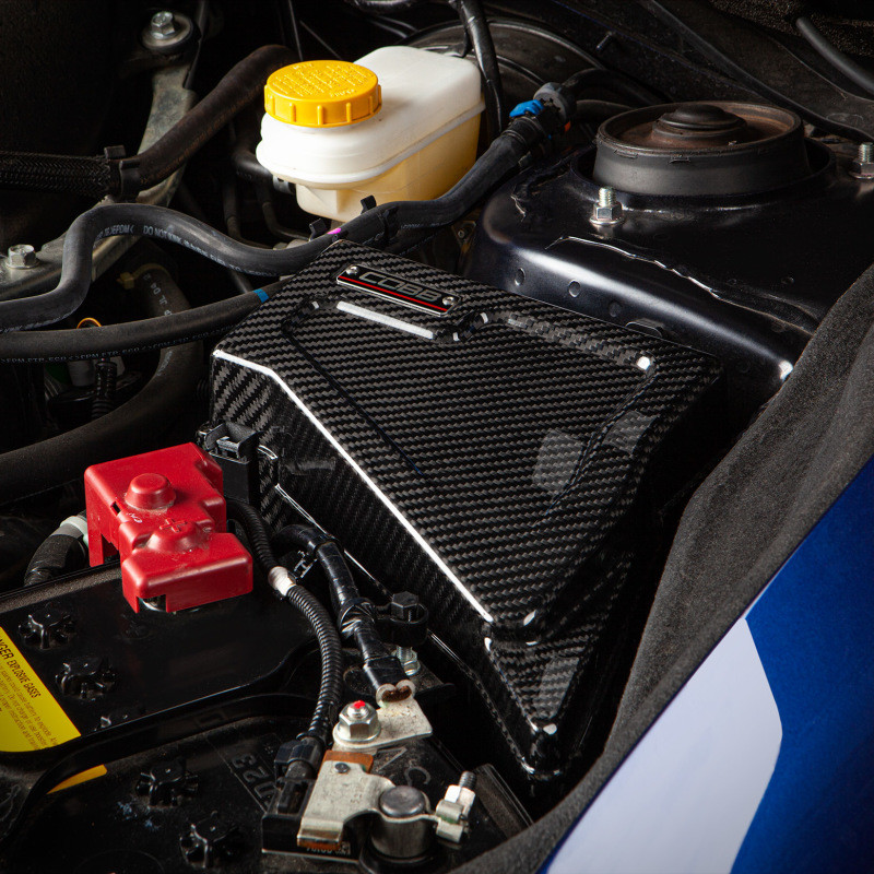 Cobb 08-21 Subaru WRX/STI (2018 Type RA / 2019 S20) Redline Fuse Cover - Gloss Finish - 844660 User 1