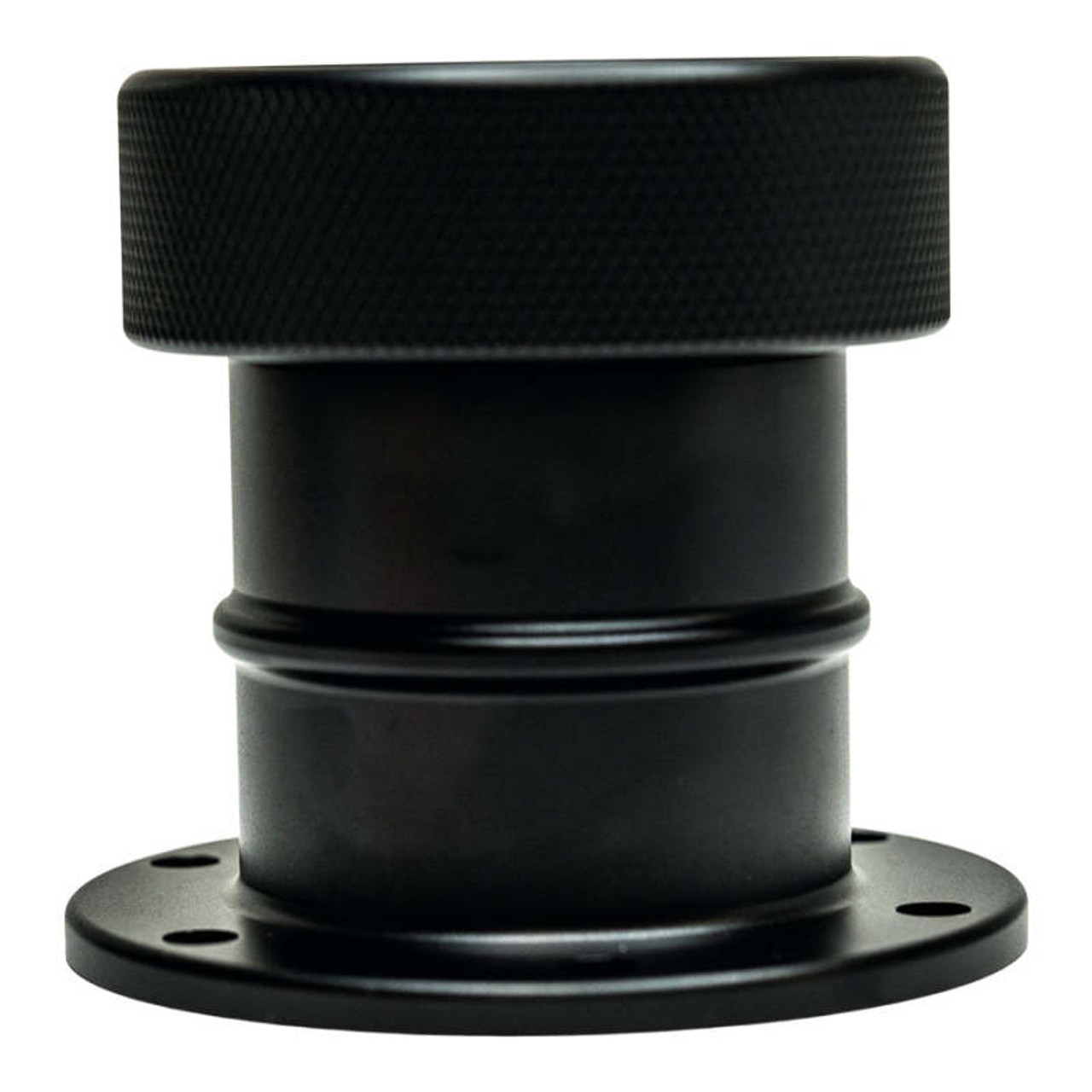 DeatschWerks Straight Filler Neck w/Cap - Matte Black - 6-03-FST-STRAIGHT Photo - Primary