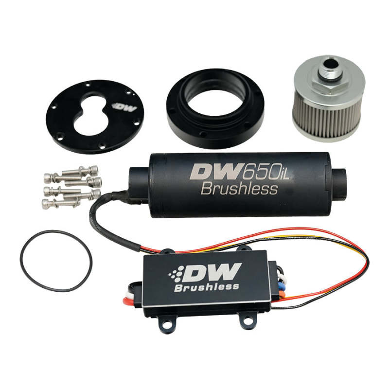 DeatschWerks 3.5L Module Surge Tank In-Tank Pump Adapter w/ DW650iL Brushless/Controller 440lph Pump - 9-650-C105-5009 Photo - Primary