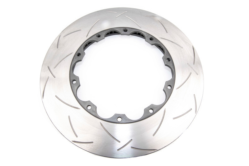 DBA 2011+ Nissan GT-R R35 T3 5000 Series Replacement Front Left Slotted Rotor (390mm x 35mm) - 52371.1LS Photo - out of package