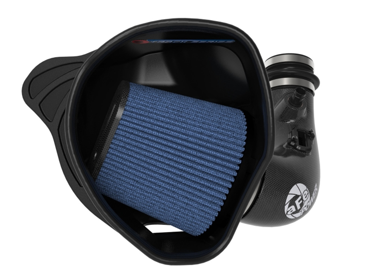 aFe 19-22 BMW Z4 30i L4-2.0L (t) Track Series Carbon Fiber Cold Air Intake System w/ Pro 5R Filter - 57-10026R Photo - Unmounted