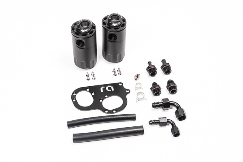Radium Engineering Lotus Elise/Exige (2ZZ-GE) Dual Catch Can Kit Fluid Lock - 20-0019-FL Photo - Primary