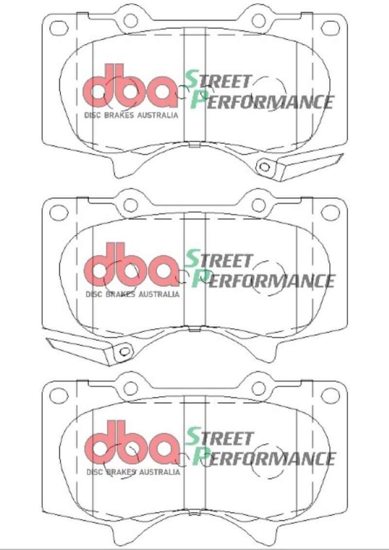 DBA 11-16 Toyota FJ Cruiser (GSJ15R) SP Performance Front Brake Pads - DB1482SP Photo - out of package