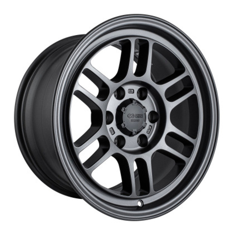 Enkei PF05 15x8 4x100 +25mm Offset Dark Silver Wheel - 527-580-4925DS Photo - Primary