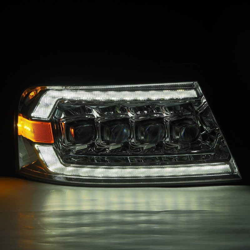 AlphaRex 04-08 Ford F150 / 06-08 Lincoln Mark LT NOVA LED Proj Headlights Chrome w/Activ Light/Seq - 880129 User 2
