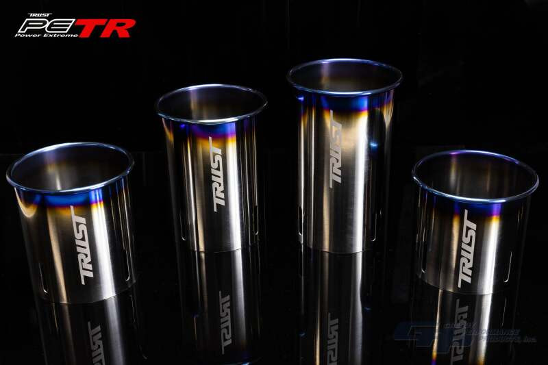 GReddy PE-TR Rolled Tip-Burnt-Ti L 130mm x 115mm - 11007121 Photo - Close Up
