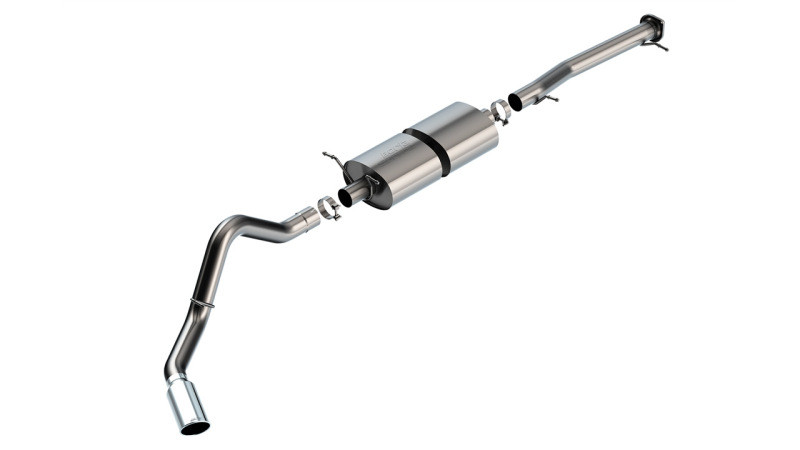 Borla 20-22 Chevrolet/GMC Silverado/Sierra 6.6L T-304 SS Cat-Back S-Type Exhaust - Brushed - 140833 Photo - Primary