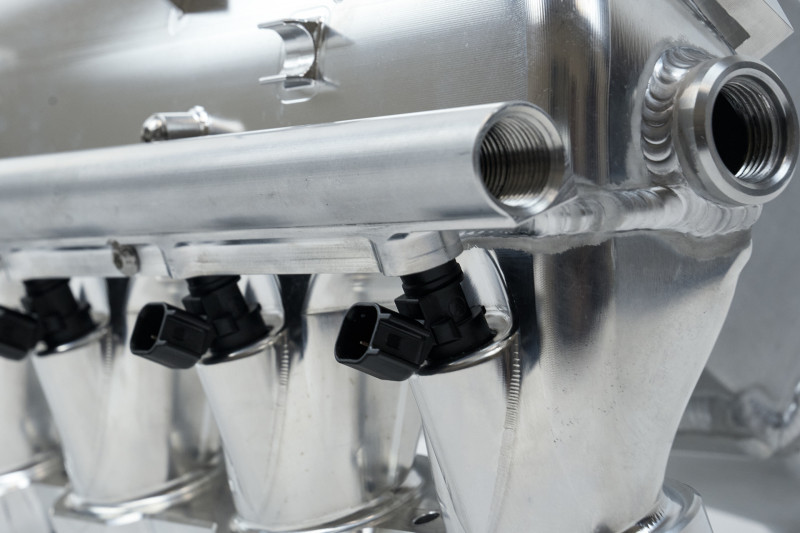 CSF BMW M3/M4 S58 (G8X) Charge-Air Cooler Manifold - Raw Billet - 8233 Photo - Close Up