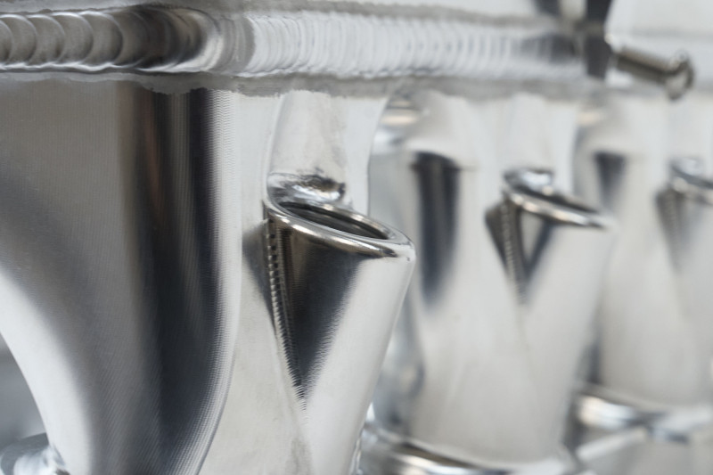 CSF BMW M3/M4 S58 (G8X) Charge-Air Cooler Manifold - Raw Billet - 8233 Photo - Close Up