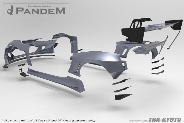 GReddy Scion FR-S Pandem Wide Body V3 Front Fenders - 17010278 Photo - Primary