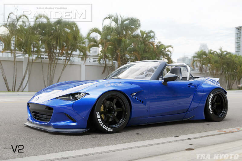 GReddy 90-98 Mazda Miata (ND) Rocket Bunny Front Fenders - 17040231 Photo - Close Up