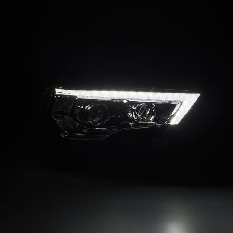 AlphaRex 14-22 Toyota 4Runner LUXX-Series LED Proj Headlights Chrome w/Actv Light & Seq. Sig + DRL - 880812 User 2
