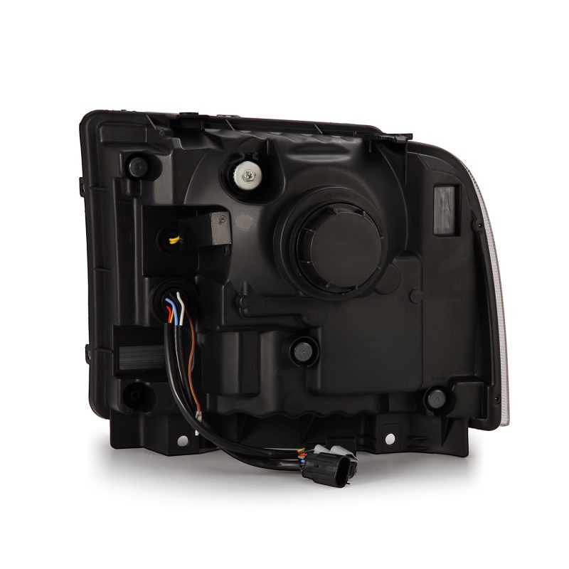 AlphaRex 05-07 Ford F250/350/450/550 Super Duty LUXX LED Proj HL Blk w/Actv Light & Seq Sig + SB DRL - 880317 User 1