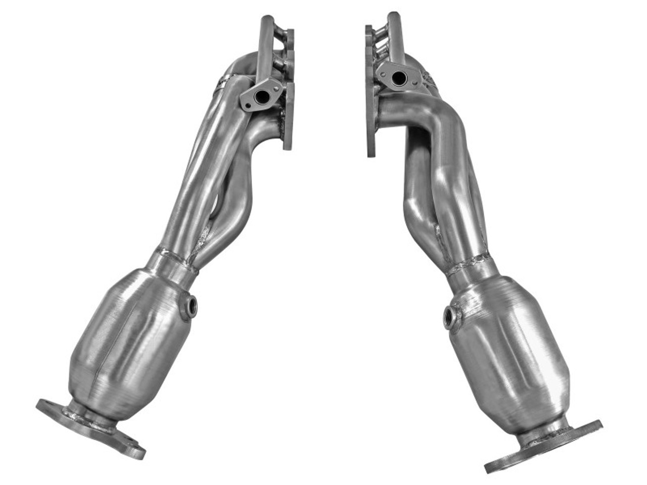 aFe Twisted Steel Header 409 SS w/Cat 12-15 Toyota Tacoma V6-4.0L - 48-46003-1HC Photo - Primary