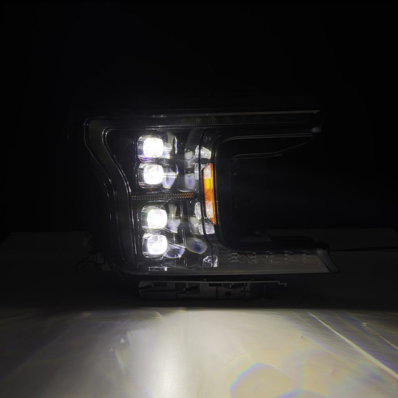 AlphaRex 18-20 Ford F-150 NOVA LED Proj Headlight Alpha Blk (14th Gen G2 Style) - 880249 User 4