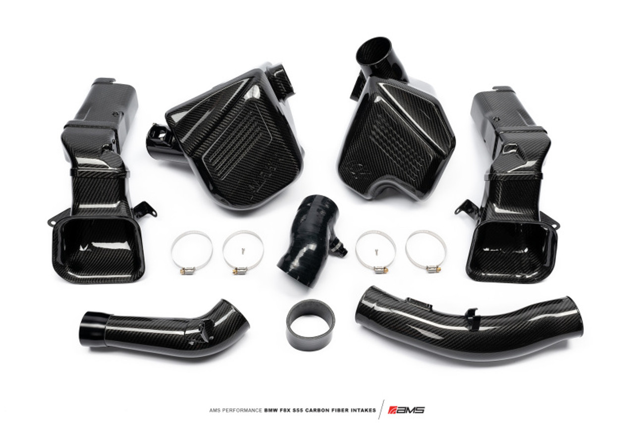 AMS Performance 15-18 BMW M3 / 15-20 BMW M4 w/ S55 3.0L Turbo Engine Carbon Fiber Intake - AMS.39.08.0001-1 User 1