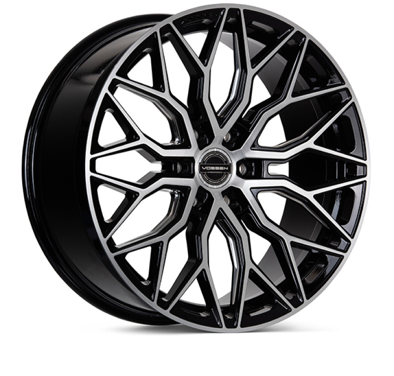 Vossen HF6-3 22x9.5 / 6x139.7 / ET20 / Deep Face / 106.1 - Brushed Gloss Black - HF63-2G21 Photo - Primary