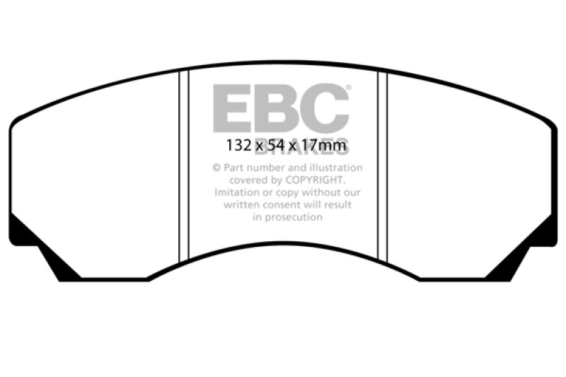 EBC AP Racing CP6320 Caliper Bluestuff Brake Pads - DP5031NDX Photo - Primary