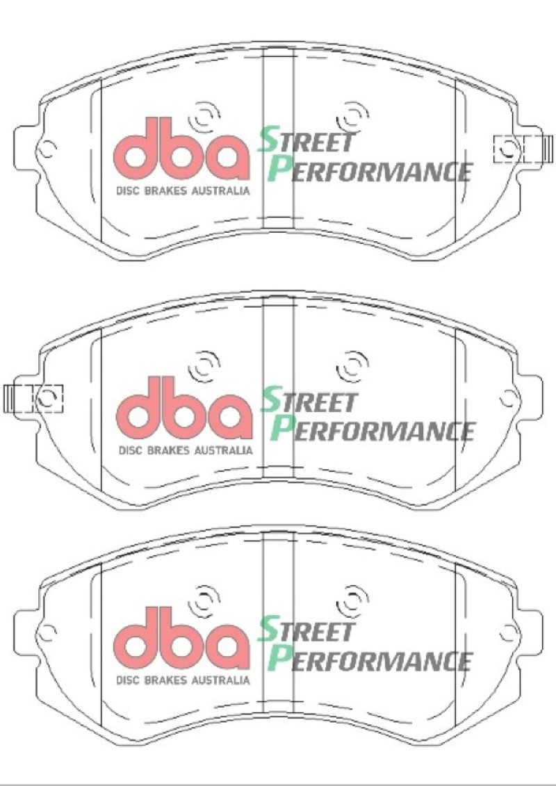 DBA 90-96 Nissan 240SX w/ABS SP Performance Front Brake Pads - DB1148SP Photo - out of package