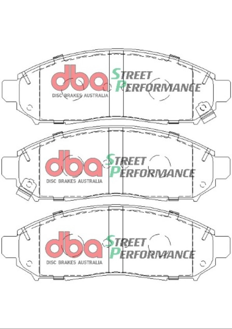 DBA 04-12 Nissan Pathfinder SP Performance Front Brake Pads - DB1835SP Photo - out of package