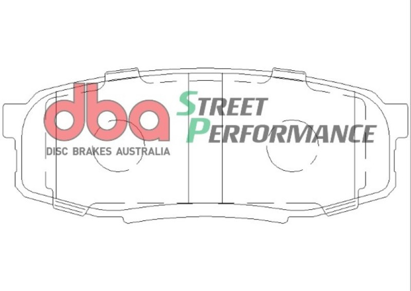 DBA 08-19 Lexus LX570 SP Performance Rear Brake Pads - DB1857SP Photo - out of package