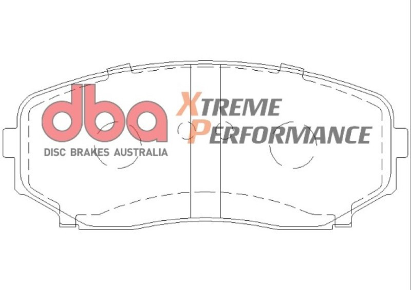 DBA 07-15 Ford Edge XP Performance Front Brake Pads - DB1916XP Photo - out of package