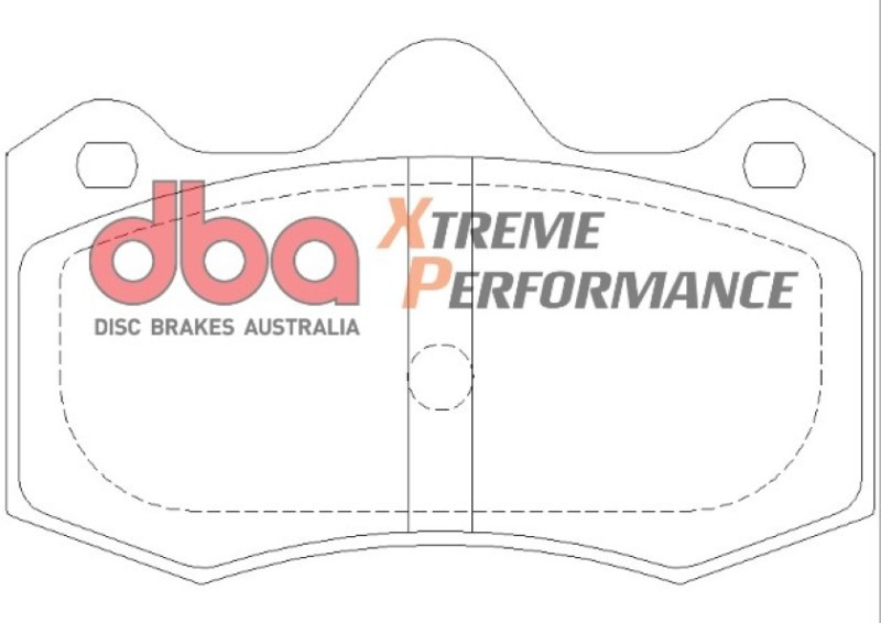 DBA 10-14 Lotus Evora XP Performance Front Brake Pads - DB1938XP Photo - out of package