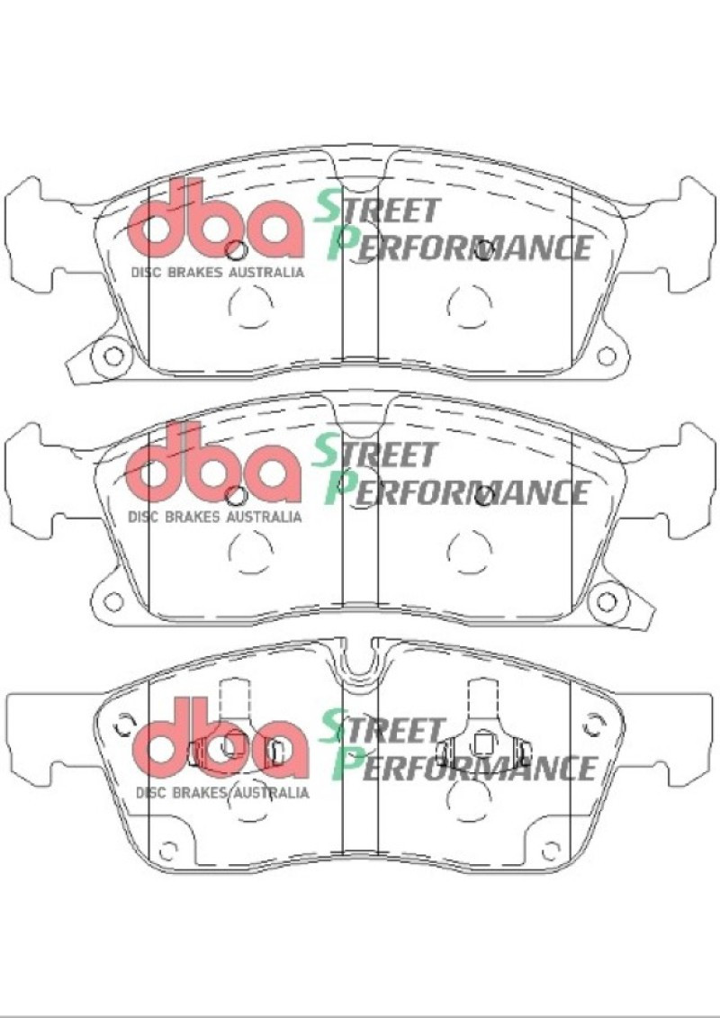 DBA 11-20 Dodge Durango (330mm Front Rotor) SP Performance Front Brake Pads - DB2216SP Photo - out of package