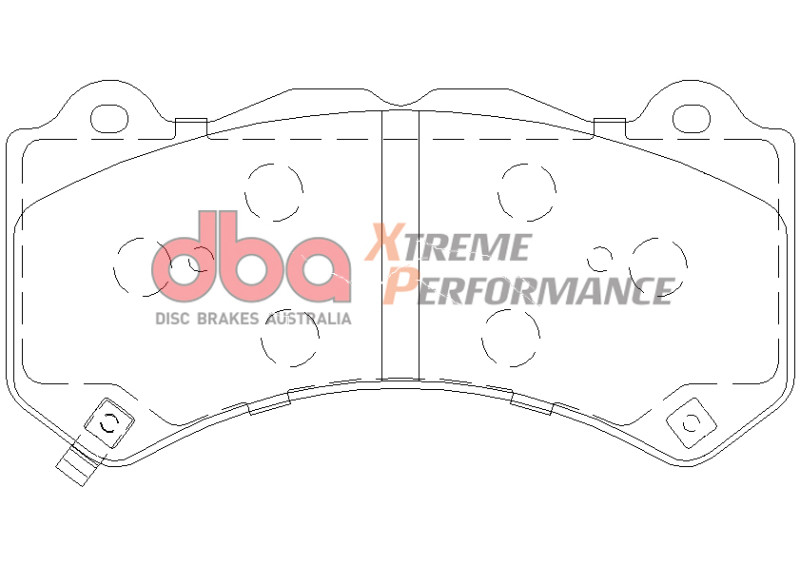 DBA 16-19 Cadillac ATS V XP Performance Front Brake Pads - DB2375XP Photo - out of package