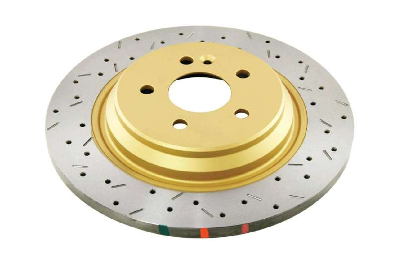 DBA 00-01 Mercedes-Benz ML430 163.172 Rear 4000 Series Drilled & Slotted Rotor - 4553XS Photo - Primary