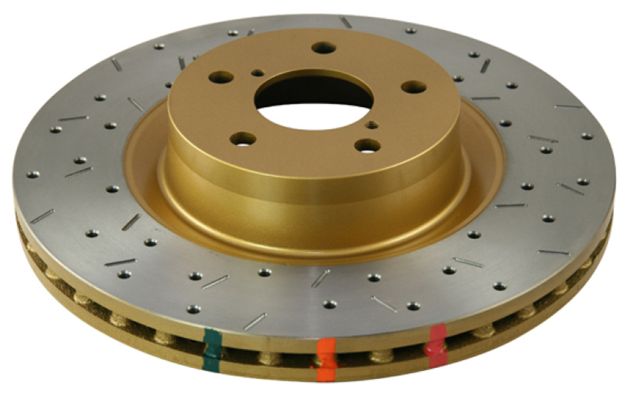 DBA 00-06 Audi TT Front 4000 Series Drilled & Slotted Rotor - 4838XS Photo - Primary