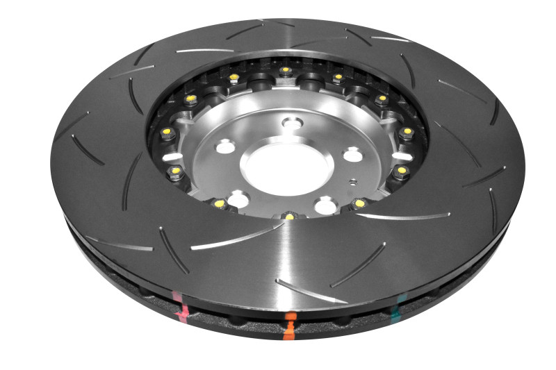 DBA 14-20 Audi A6 Quattro (w/345mm Front Rotor) Front 5000 Series Slotted Rotor w/Silver Hat - 52832SLVS Photo - out of package