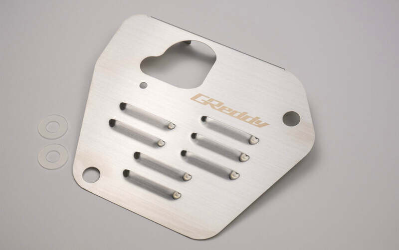 GReddy 2022+ Toyota GT86(JDM) / Subaru BRZ Oil Pan Baffle Plate- Stainless Steel - 13515903 Photo - Close Up