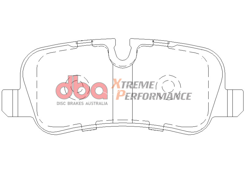 DBA 05-09 Land Rover LR3 XP Performance Rear Brake Pads - DB1781XP Photo - out of package