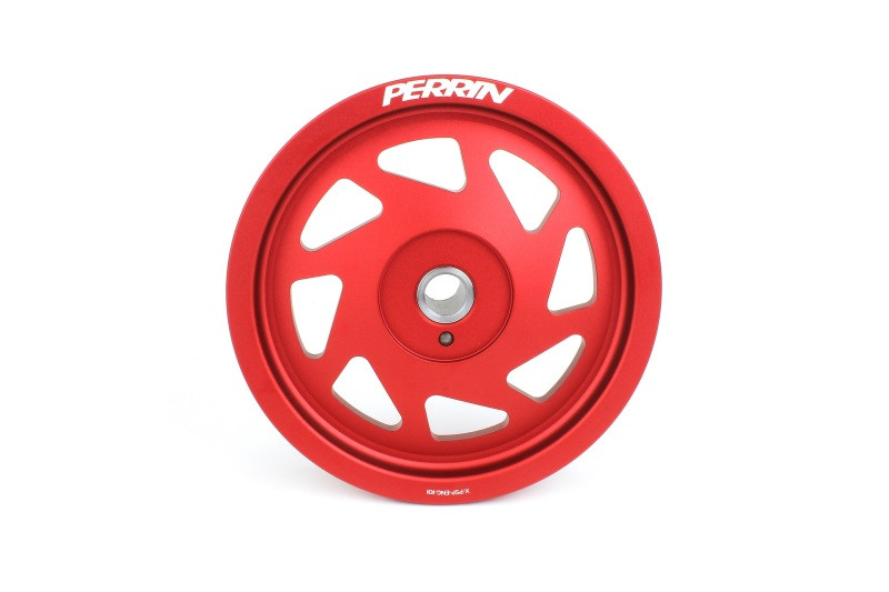 Perrin 19-21 Subaru WRX / 16-18 Forester Lightweight Crank Pulley (FA/FB Engines w/Large Hub) - Red - PSP-ENG-104RD User 1