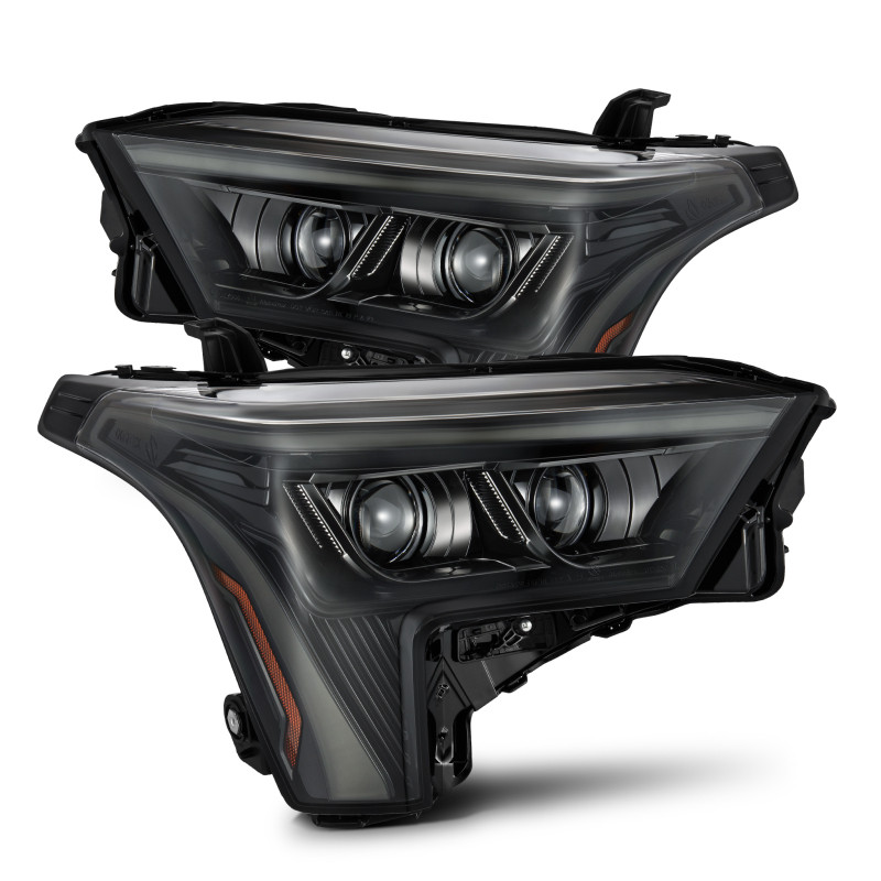 AlphaRex 22-23 Toyota Tundra LUXX-Series Headlights Alpha-Blk w/White DRL - Req 810029 OR 810030 - 880863 Photo - Primary