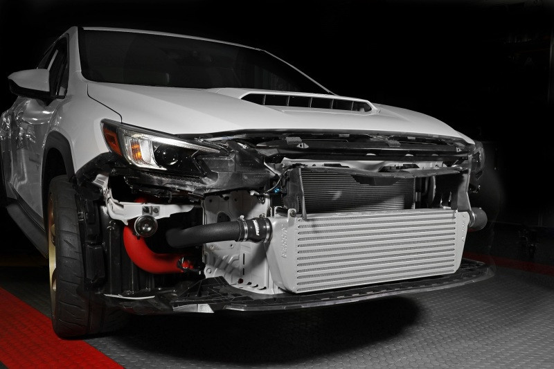 Perrin 22-23 Subaru WRX Front Mount Intercooler Kit (Black Tubes & Silver Core) - PSP-ITR-441SL/BK User 1
