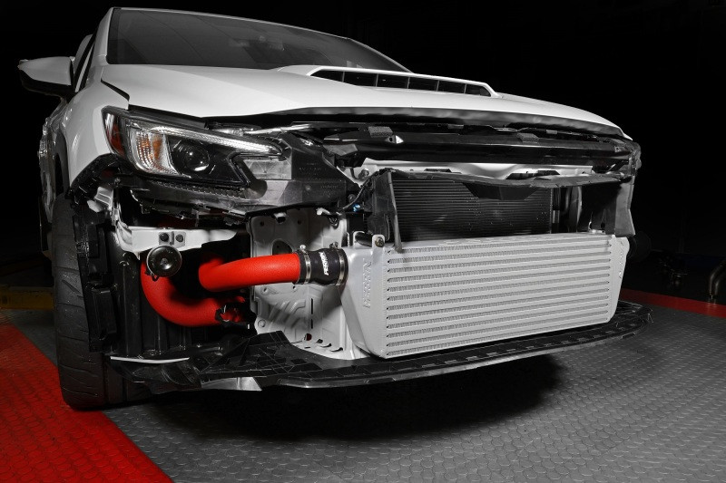 Perrin 22-23 Subaru WRX Front Mount Intercooler Kit (Red Tubes & Silver Core) - PSP-ITR-441SL/RD User 1
