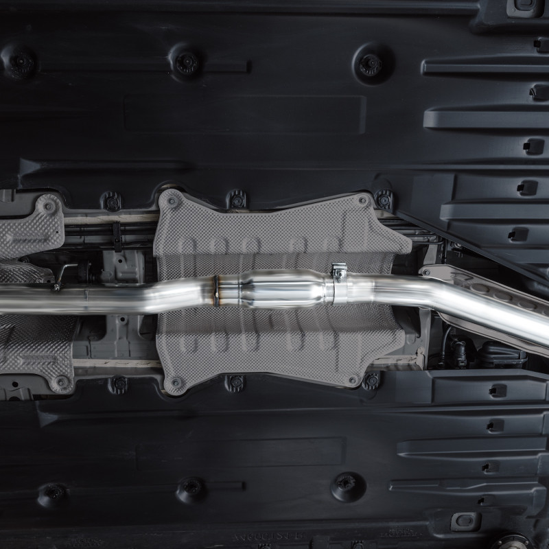 AWE Tuning 22+ Honda Civic Si/Acura Integra Touring Edition Catback Exhaust - Dual Chrome Silver Tip - 3015-32331 Photo - Mounted