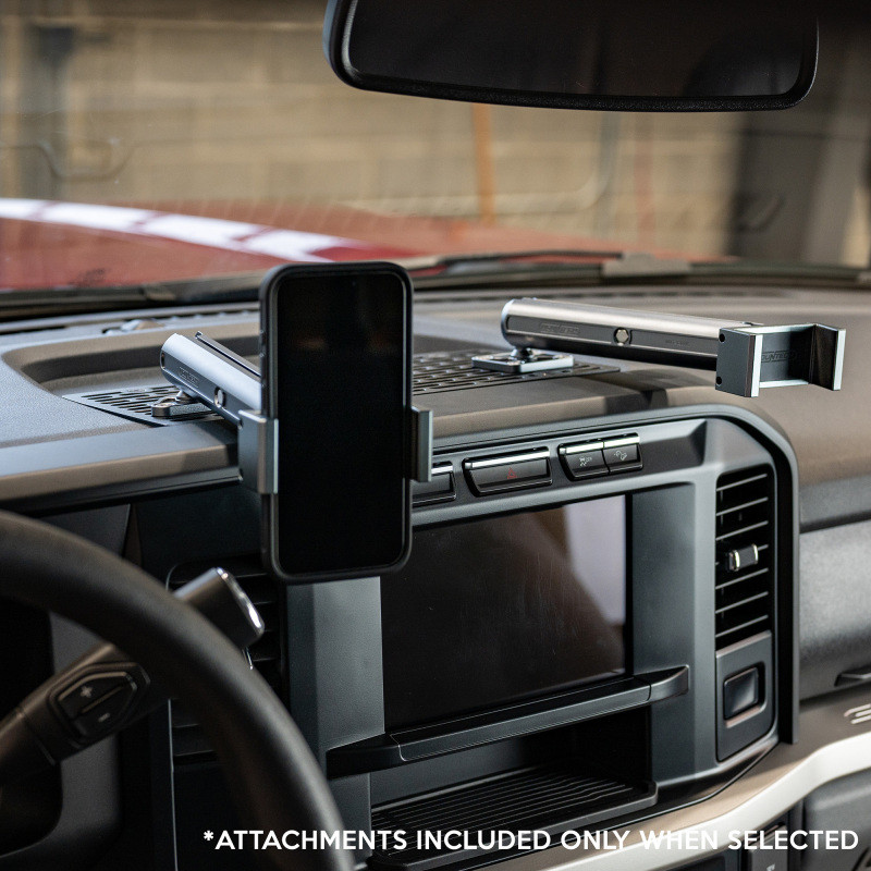 BuiltRight Industries 2023+ Ford SuperDuty Standard Dash Mount - 104058 Photo - Mounted