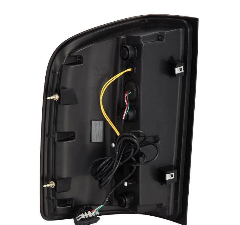 AlphaRex 07-14 Chevrolet Silverado 1500/2500HD/3500HD Luxx-Series LED Tail Lights Blk w/Smoked Lens - 620080 User 1